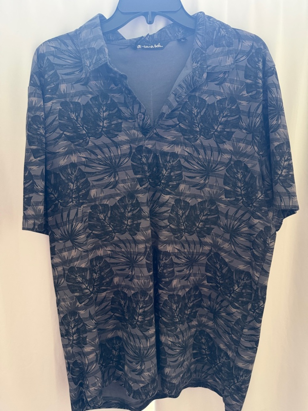 Men's Tropical Print Polo Shirt - Travis Mathew